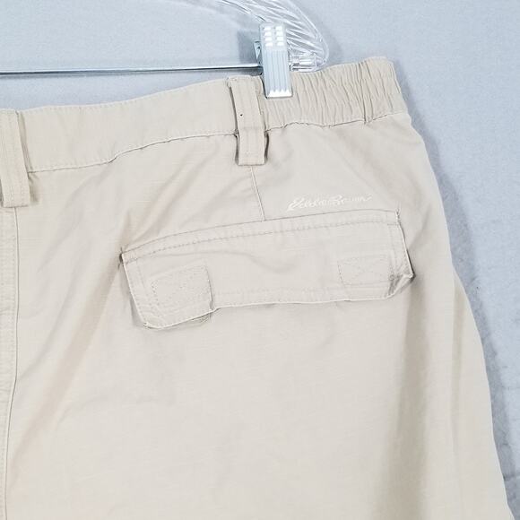 Eddie Bauer Pants Mens 40 x 28 Convertible Zip Off Cargo Outdoor Relaxed Fit Hik - Picture 10 of 16